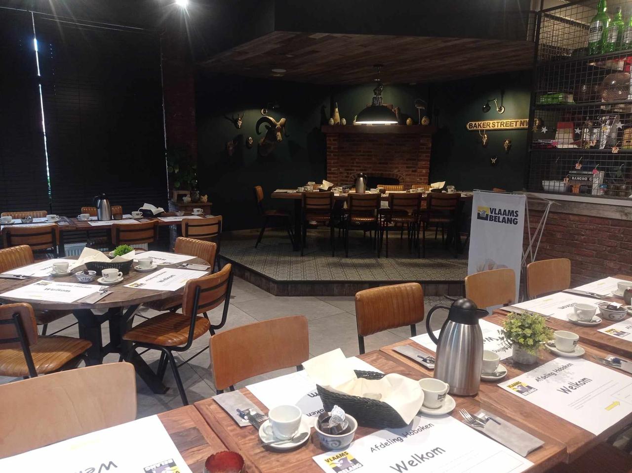 Gezellige geslaagde Brunch bij Vlaams Belang Hoboken.