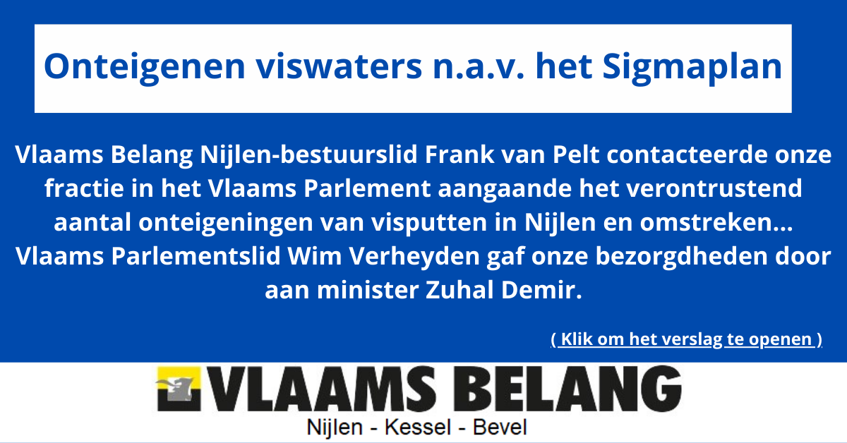 Onteigenen viswaters n.a.v. het Sigmaplan