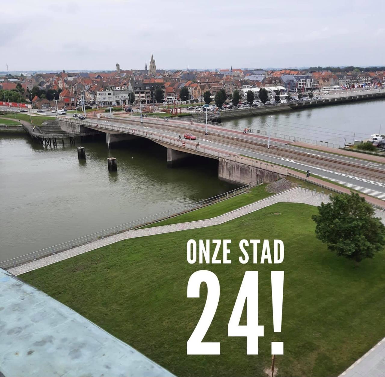 Nieuwpoort uw Vlaamse stad.