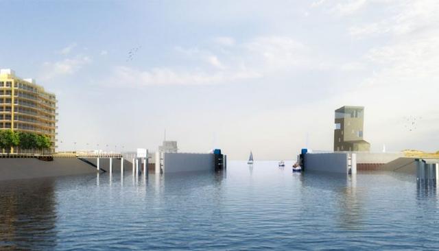 Stormvloedkering Nieuwpoort