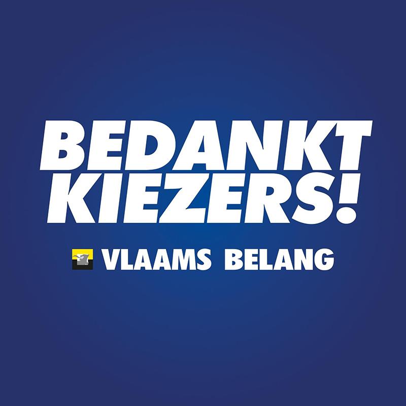 Bedankt kiezers !
