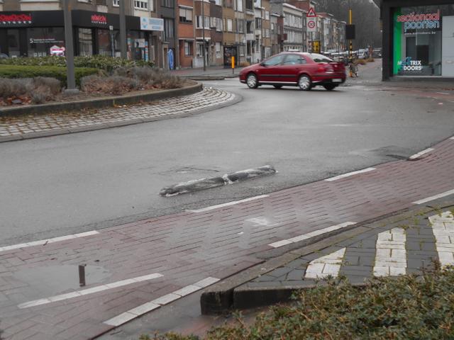 Interpellatie Marc De Meyer over de rotonde Berchemlei-Karel De Preterlei