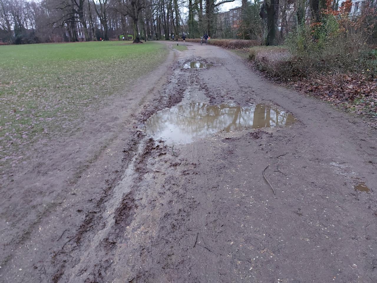 Wandelpaden in het Te Boelaerpark