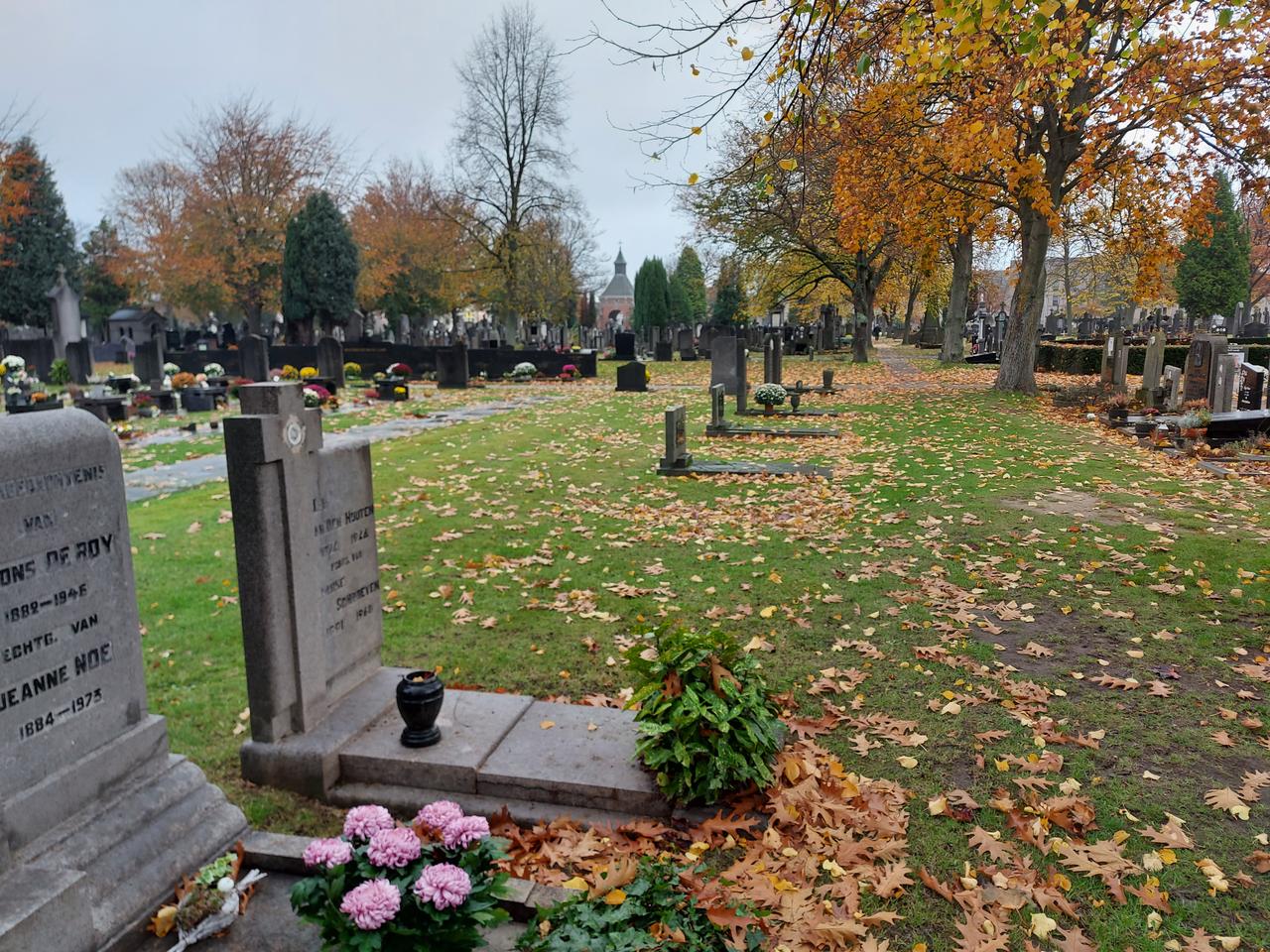 Strortregenen op allerheiligen