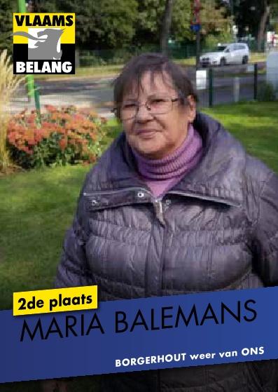 Voorstelling Maria Balemans