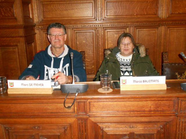 Afscheid Maria Balemans in de Borgerhoutse districtsraad