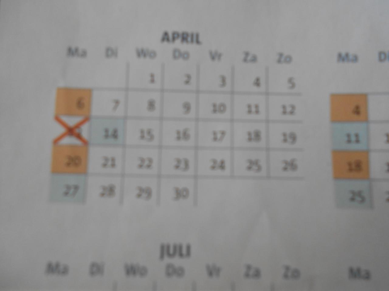 Huisvuilophaling 14 april 2020