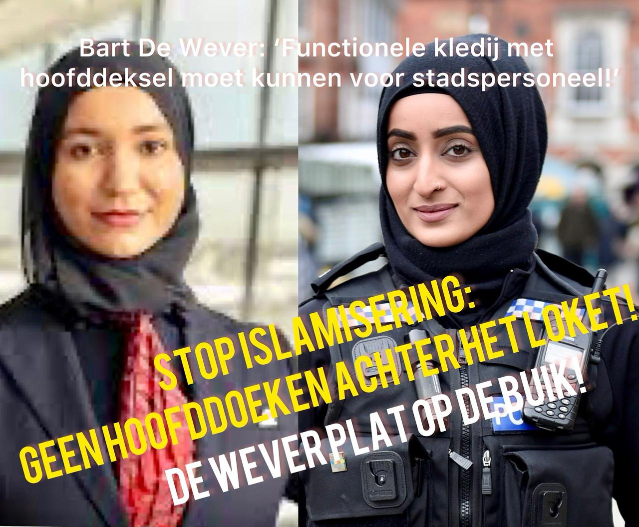 Hoofddoeken voor stadspersoneel ?