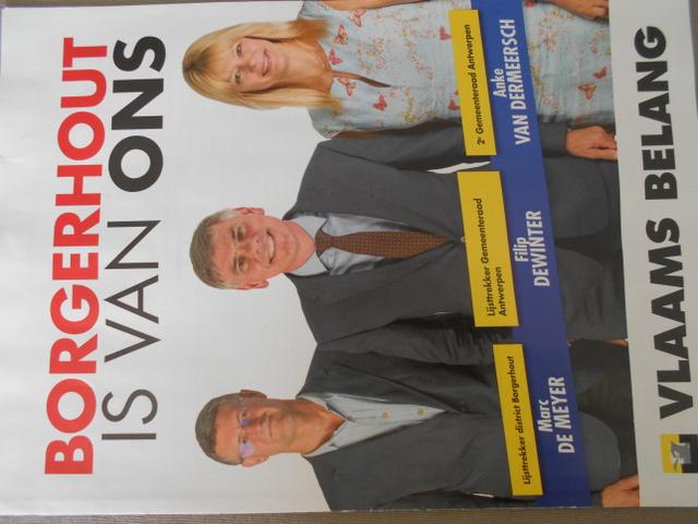 De cover van ons Borgerhouts pamflet