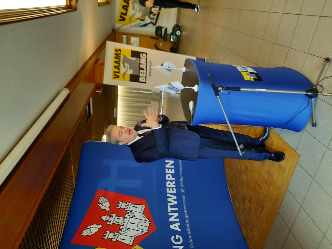 Europadag met Gerolf Annemans - Borgerhout/ Berchem