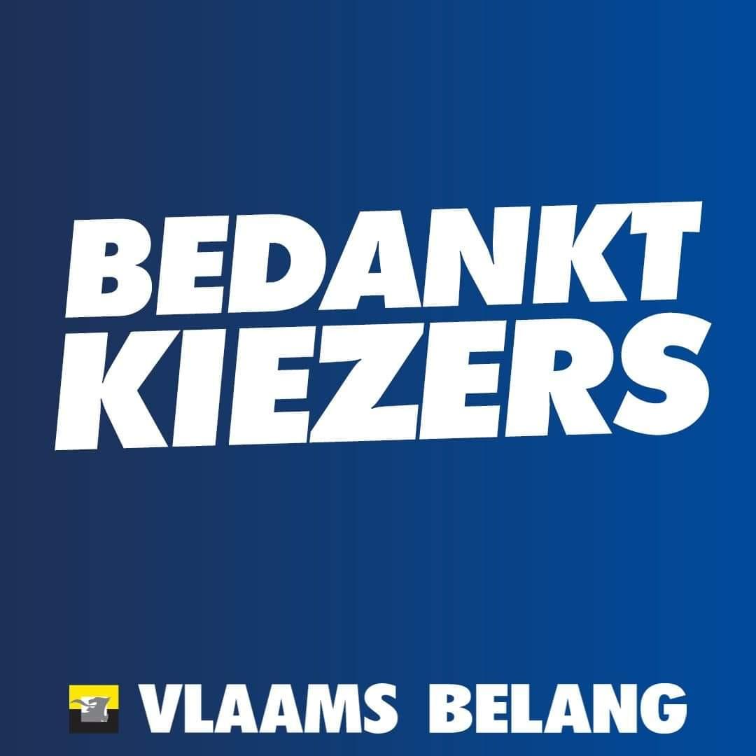 Bedankt kiezers!