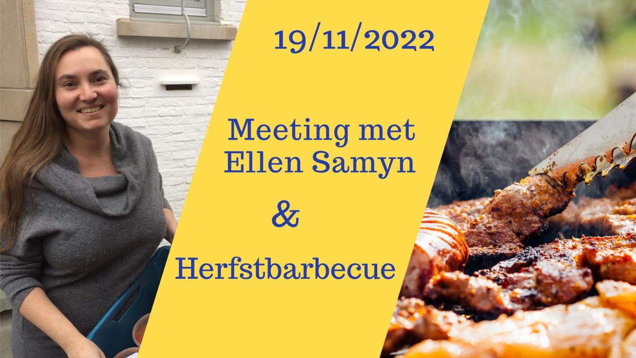 Federaal parlementslid Ellen Samyn spreekt in Ekeren