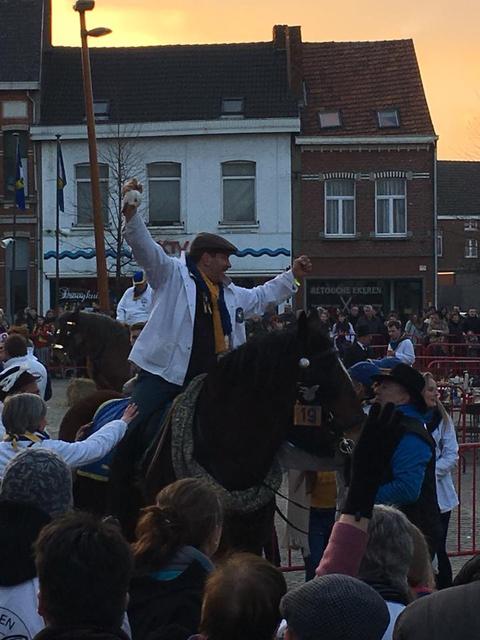 Luc Peeraer voor de 2e maal Koning van de Gans. Proficiat!