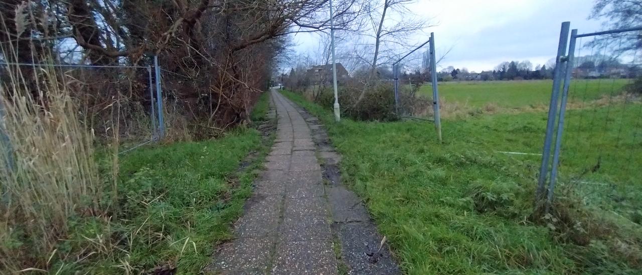 Pad tussen Gravenlaan en Herautenlaan eindelijk hersteld