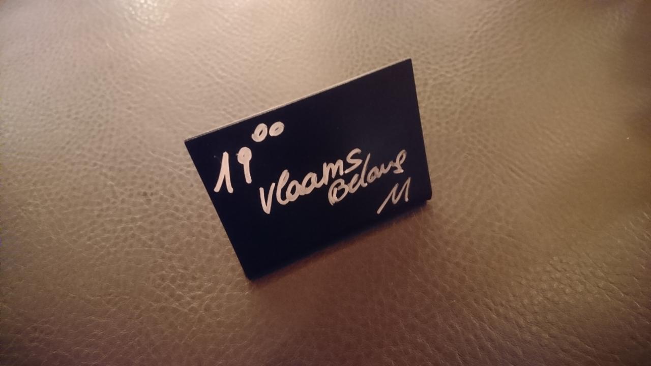 Jaarlijks bestuursetentje opnieuw bij Ekerse handelaar