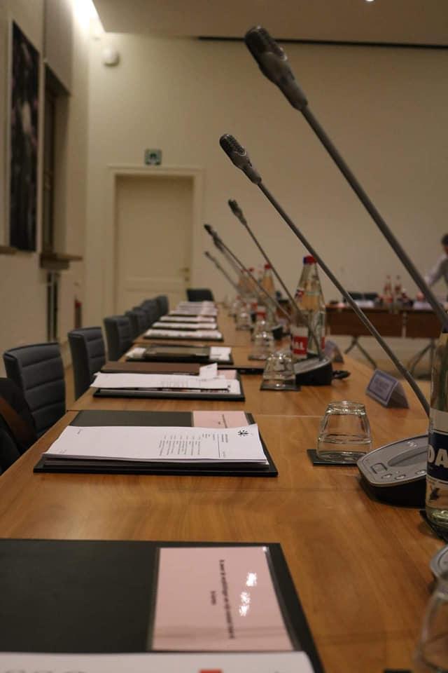 Nieuwe raadsleden Iris en Filip aan het werk!