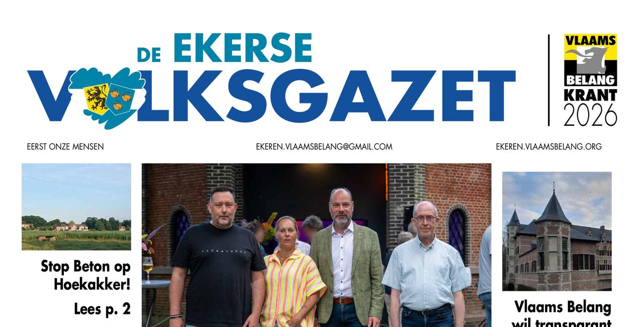 Nieuwe editie van de Ekerse Volksgazet