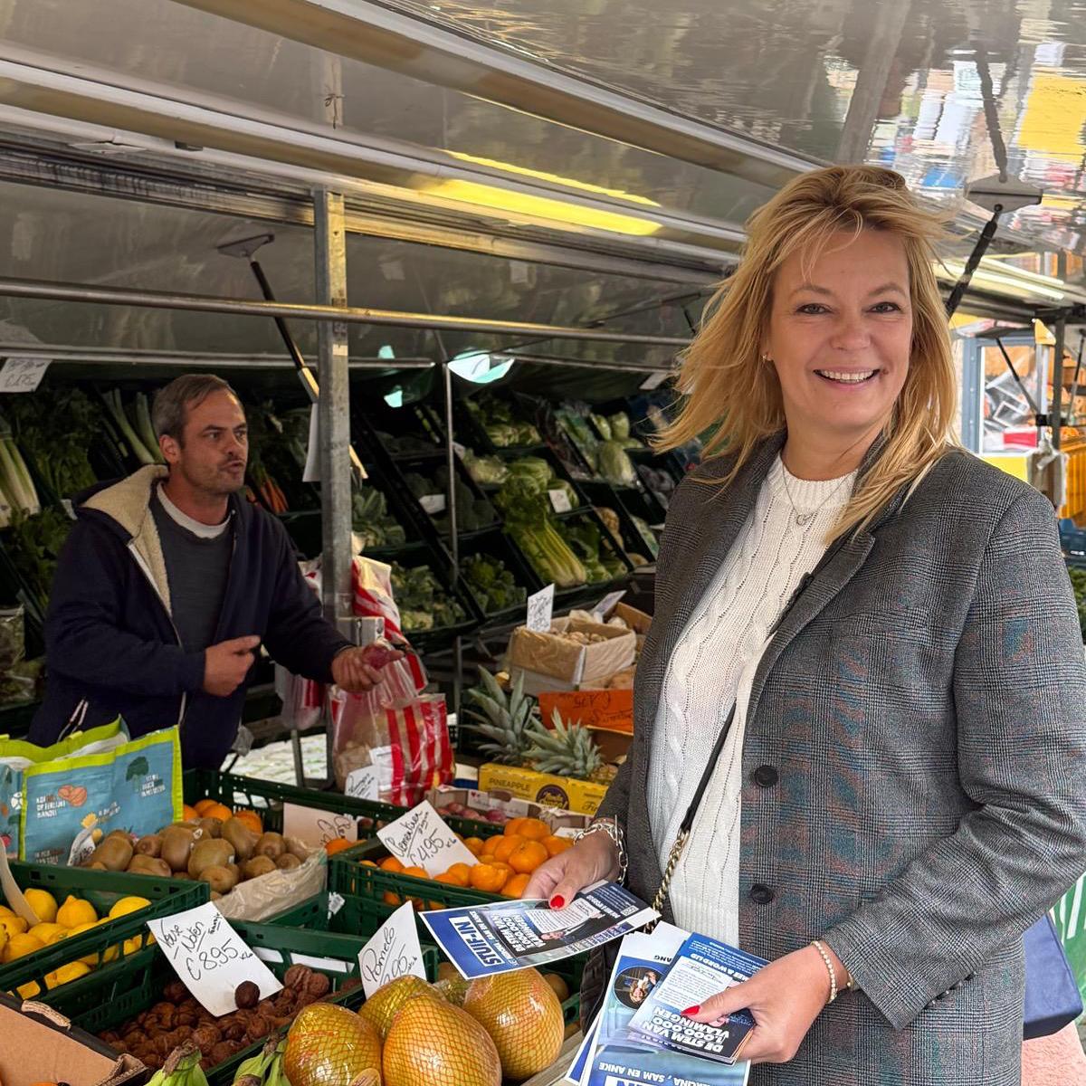 Geslaagde marktactie in Wilrijk!