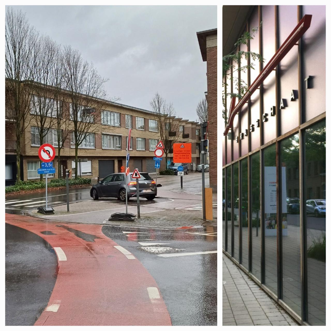 Wegenwerken tussen Max Hermanlei en Lage Kaart