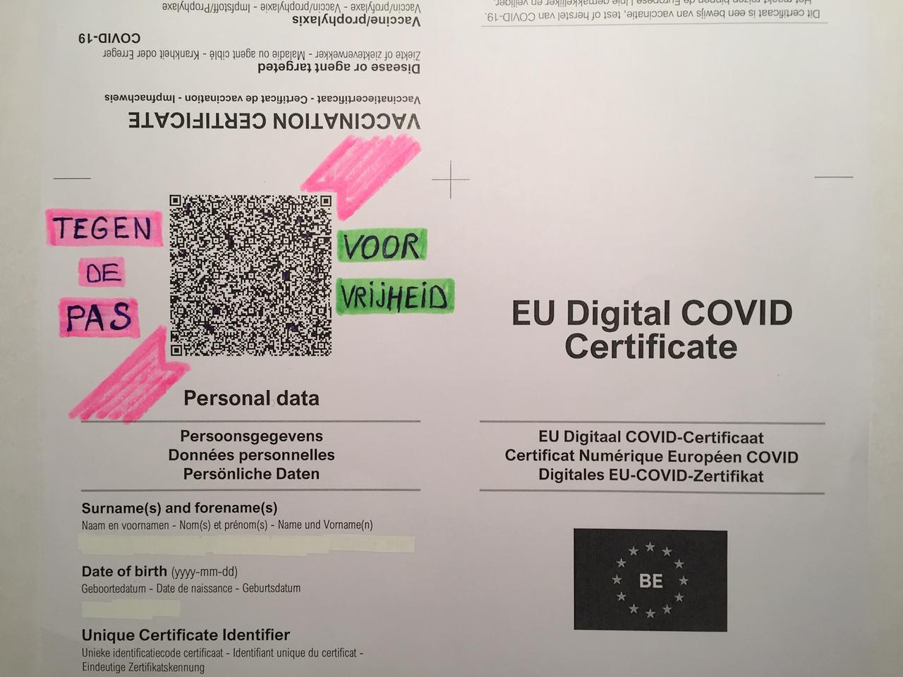 Creatief met je Covid-QR