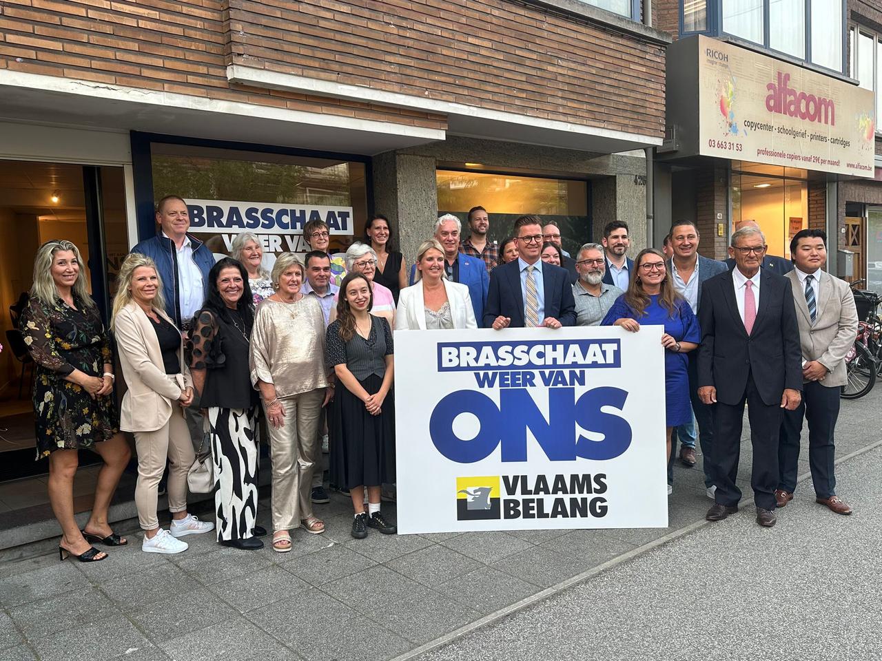 Lijstvoorstelling Vlaams Belang Brasschaat