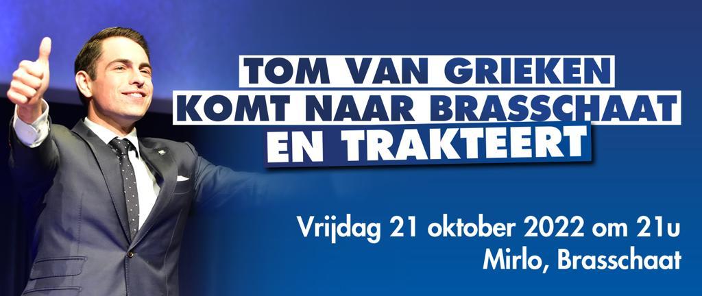 Tom trakteert!