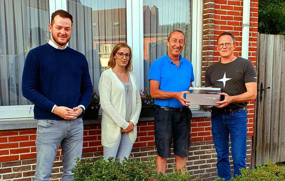 Prijsuitreiking fietszoektocht 2021