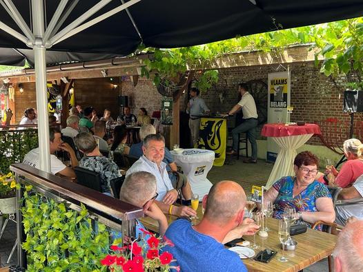 Onze zomerreceptie was een succes.