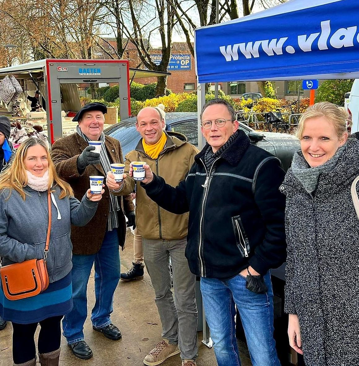 Info-stand op de dorpsdag in Heide op zondag 17 september.