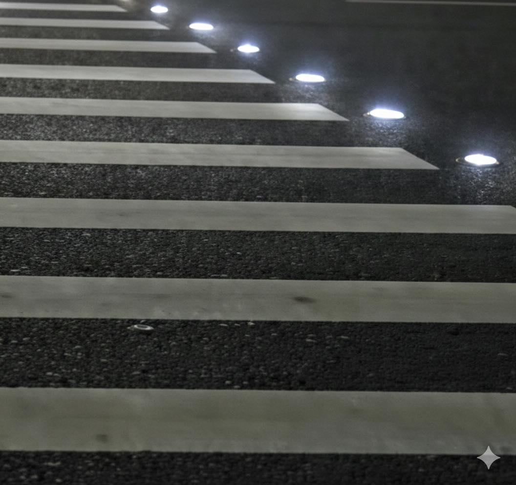 Schepencollege Kapellen gewonnen voor voorstel Vlaams Belang : LED-verlichting aan zebrapaden voor meer verkeersveiligheid