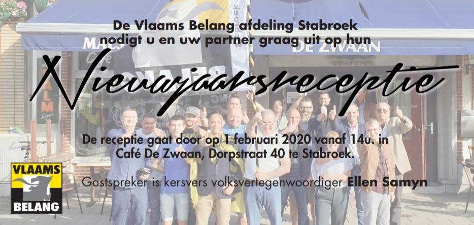 Nieuwjaarsreceptie 2020