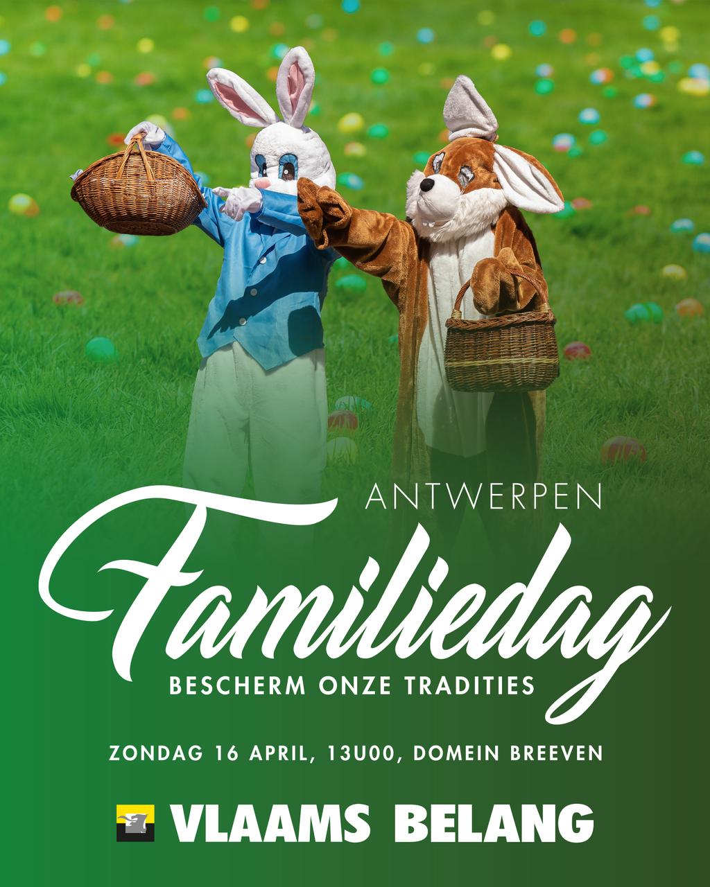 Familiedag op zondag 16 april 2023 vanaf 13u te Bornem