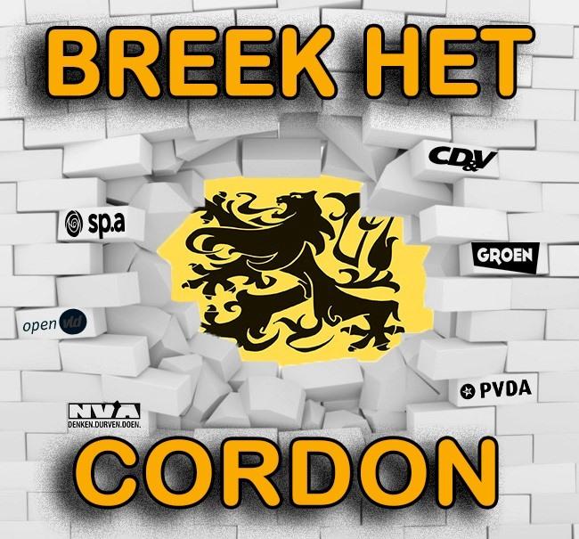Breek het Cordon !!!