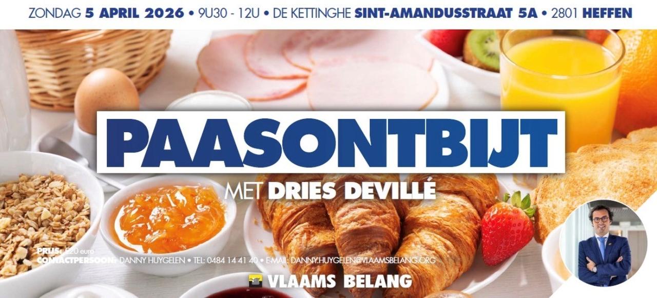 Uitnodiging paasontbijt - Vlaams Belang Mechelen