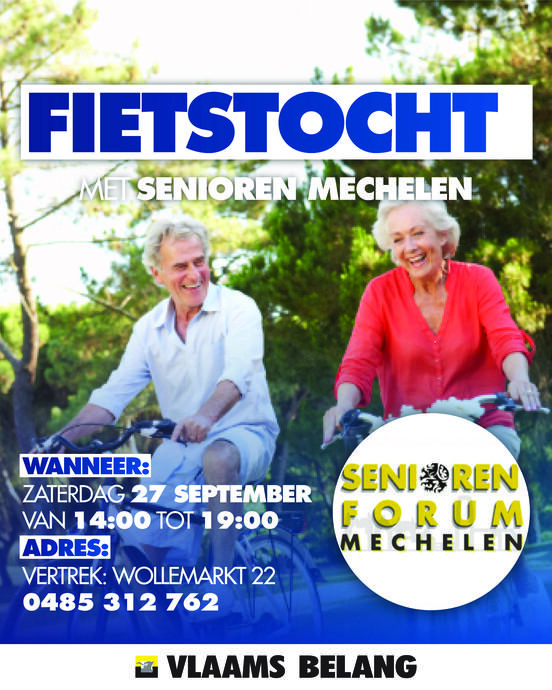 Fietstocht voor Vlaams Belang Senioren: Herbeleef de Kwade Week