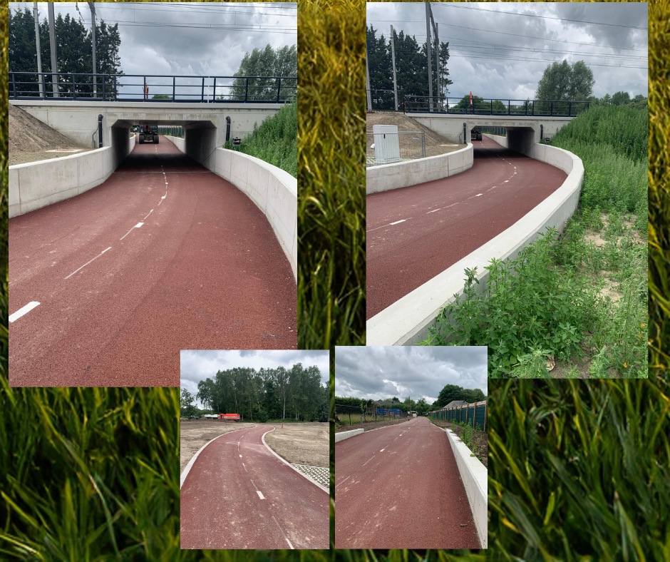 Opening fietstunnel Willendries is een feit