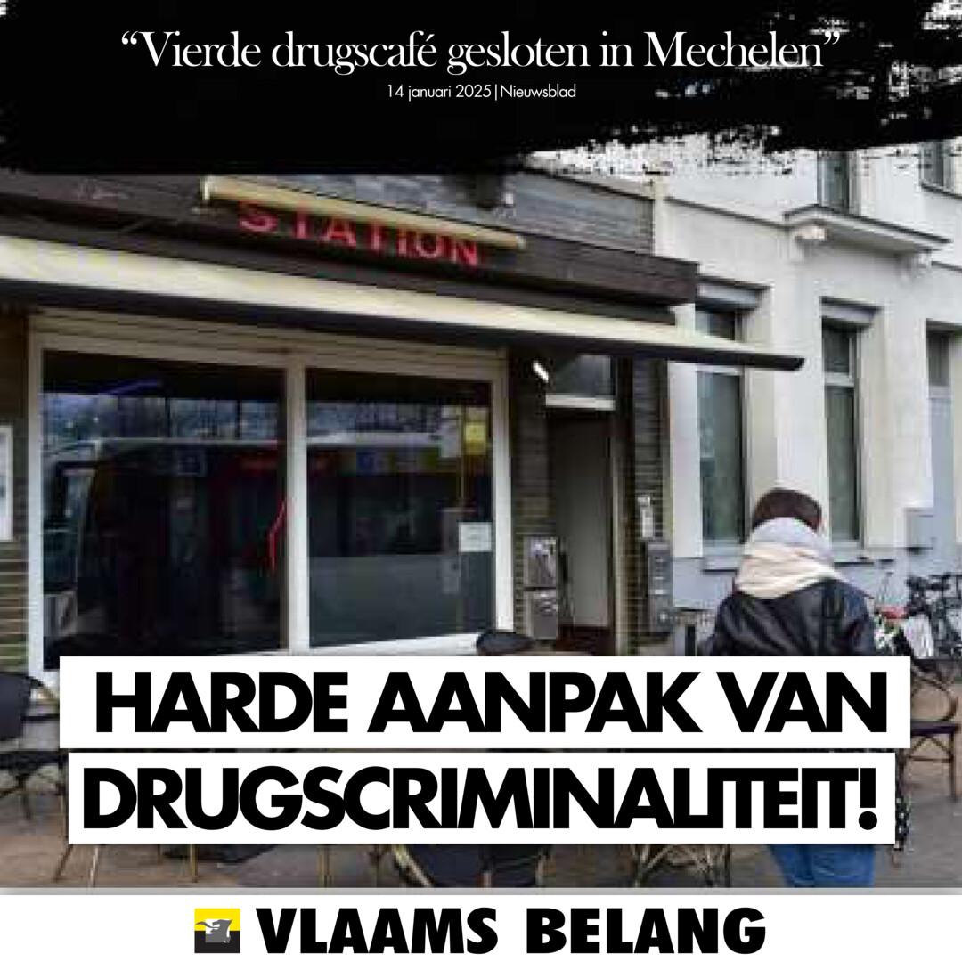 Vlaams Belang hekelt het tekortschietende drugsbeleid in Mechelen en vraagt om structurele oplossingen