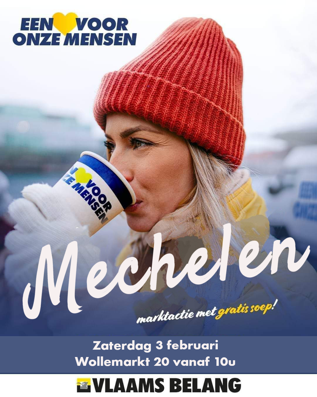 Vlaams Belang Mechelen in de bres voor onze sociaal zwakkeren