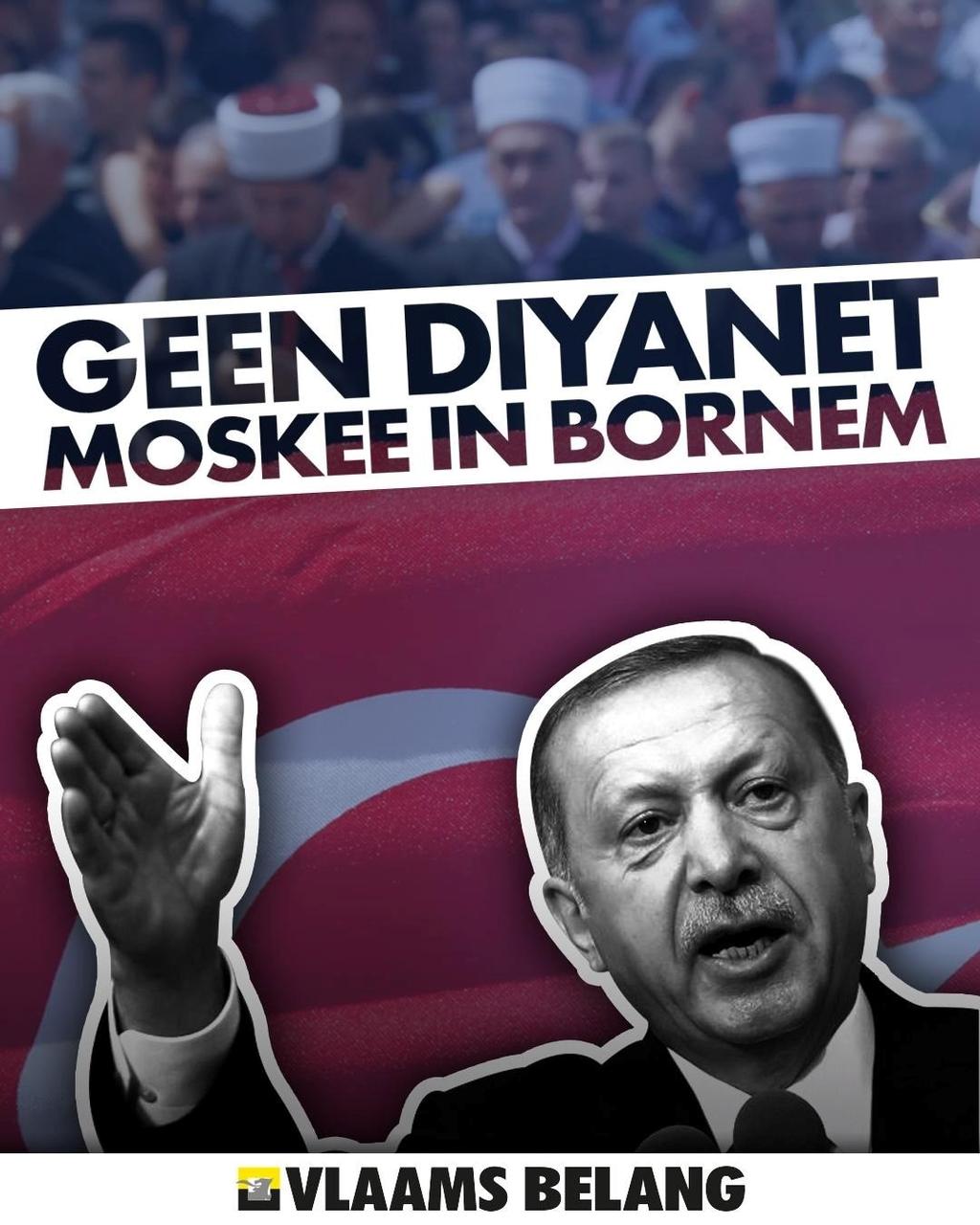 Diyanet-moskee in Bornem