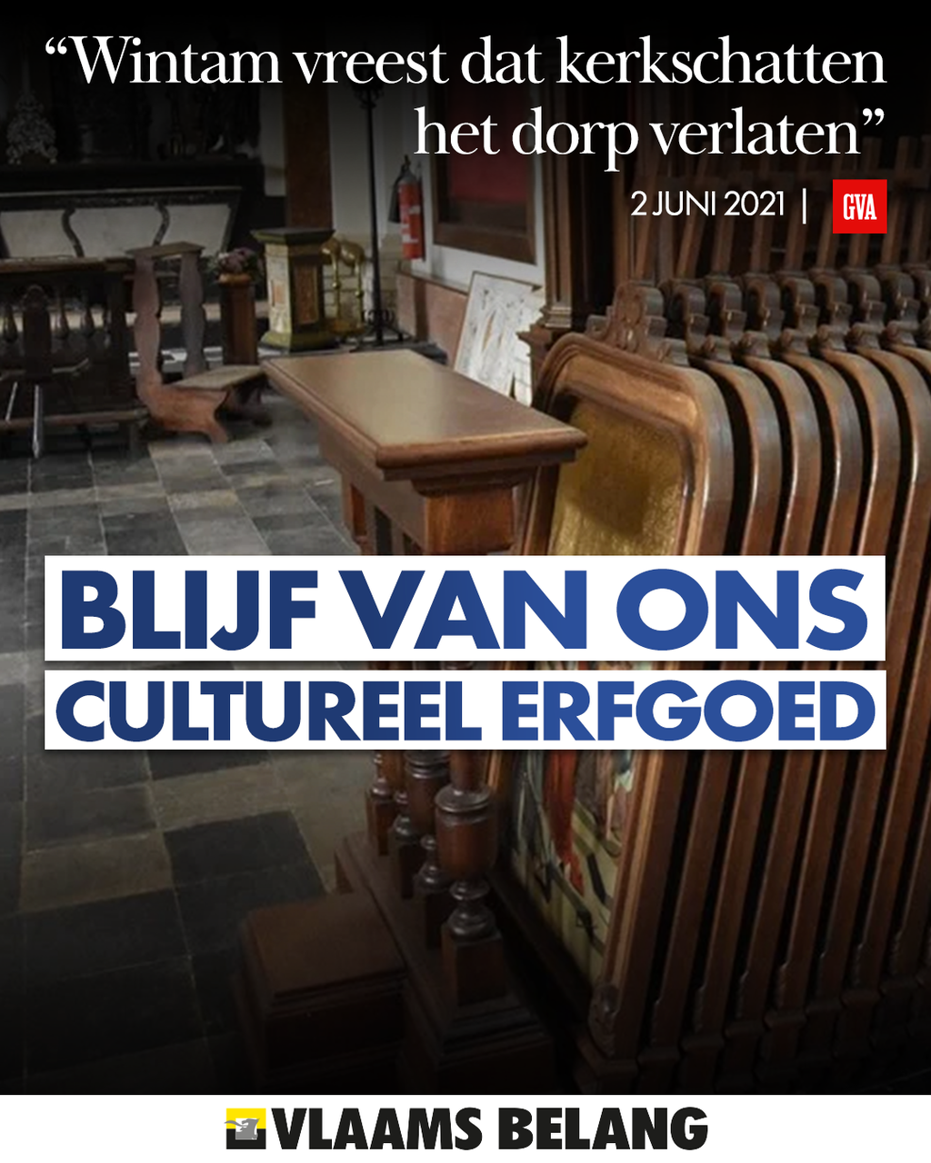 Blijf van ons cultureel erfgoed !