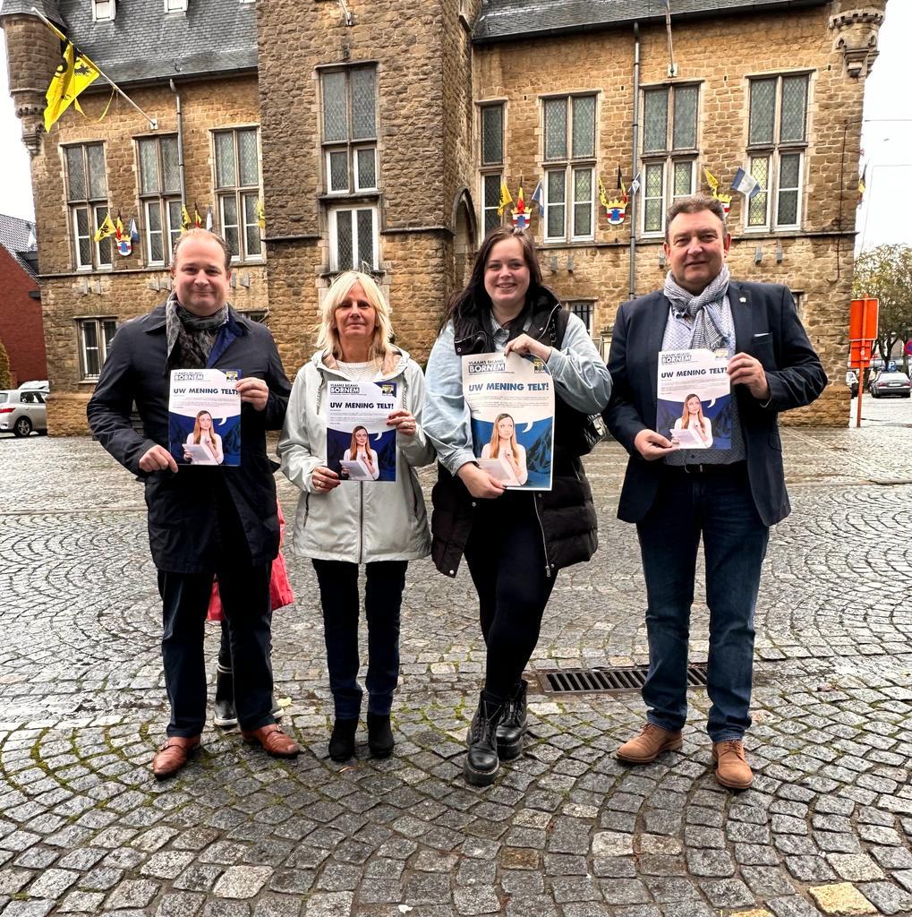 Vlaams Belang verspreidt grootschalige enquête in Bornem: “Uw Mening Telt”