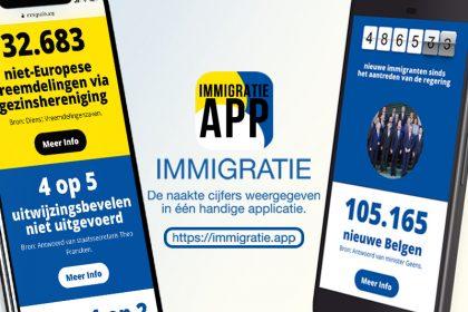 Vlaams Belang lanceert immigratie-app.