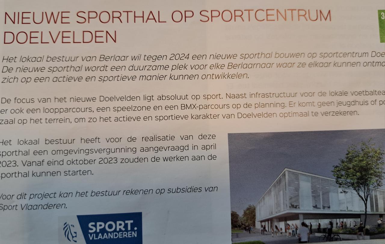 Hoop voor sport. Nog niet voor cultuur ?