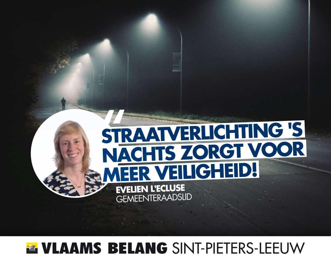 Oppositievoeren werpt vruchten af: straatverlichting blijft 's nachts weer aan!