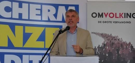 Filip Dewinter stelt boek ‘Omvolking’ voor op ontbijtgesprek 