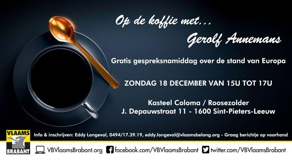 Op de koffie met.... Gerolf Annemans